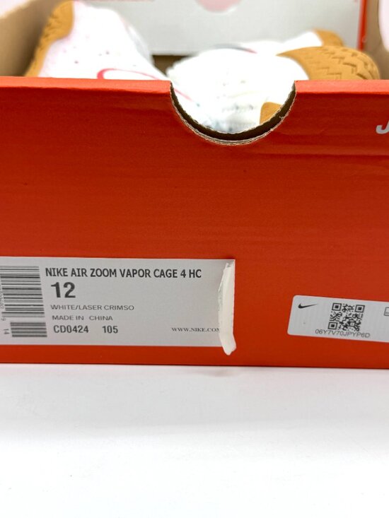 Nike Mens Vapor Cage 4 Tennis Hard Court Shoes Sz 12 New w/o Box IQ5180-400 Rafa main image 5